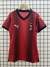 AC  Home Women  1:1 Quality Soccer Jersey   23-24