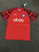 Napoli Red Training   Fans 1:1 Quality Soccer Jersey   23-24