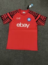 Napoli Red Training   Fans 1:1 Quality Soccer Jersey   23-24