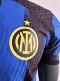 Inter Milan  Home  Player 1:1 Quality Soccer Jersey    23-24