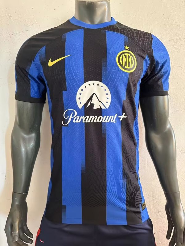 Inter Milan  Home  Player 1:1 Quality Soccer Jersey    23-24