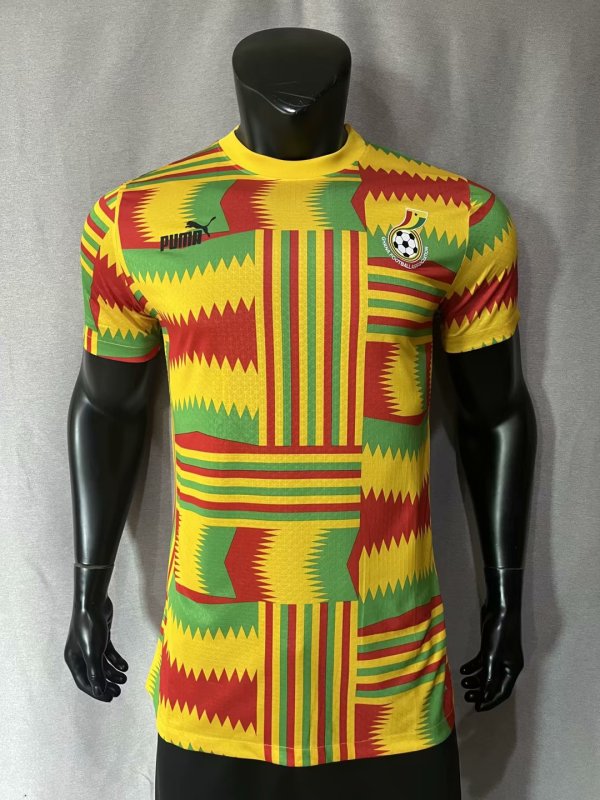 Ghana Training clothing Player 1:1 Quality Soccer Jersey  23-24