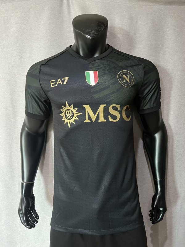 Napoli Third Away Player 1:1 Quality Soccer Jersey   23-24