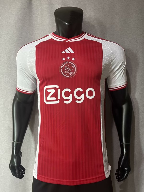 Ajax Home Player  1:1 Quality Soccer Jersey  23-24