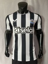 Newcastle Home  Player 1:1 Quality Soccer Jersey  23-24