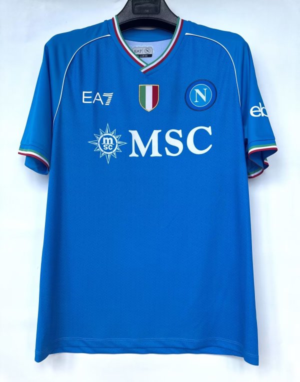 Napoli  Home  Fans 1:1 Quality Soccer Jersey   23-24