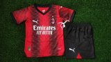 AC Milan  Home  Kids 1:1 Quality Soccer Jersey   23-24