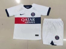 PSG Paris Away Kids 1:1 Quality Soccer Jersey  23-24