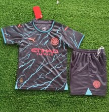 Manchester City Third Away Kids 1：1  23-24