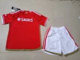 Benfica  home  Kids 1:1 Quality Soccer Jersey   23-24