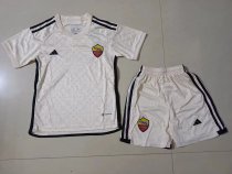 Roma Away  Kids 1:1 Quality Soccer Jersey   23-24
