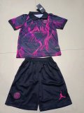 PSG Paris Training clothing Kids 1:1 Quality Soccer Jersey  23-24
