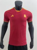 Roma Home Player  1:1 Quality Soccer Jersey  23-24