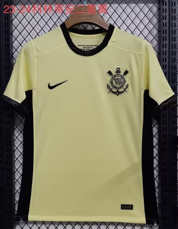 Corinthians Third Away  Fans  1:1 Quality Soccer Jersey  23-24
