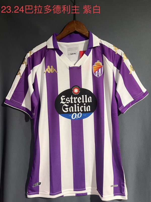 Valladolid  Home   Fans   1:1 Quality Soccer Jersey   23-24