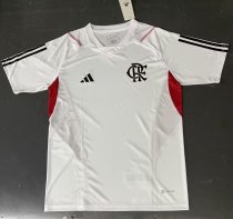 Flamenco  Training clothing white Fans  1:1 Quality Soccer Jersey   23-24