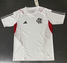 Flamenco  Training clothing white Fans  1:1 Quality Soccer Jersey   23-24