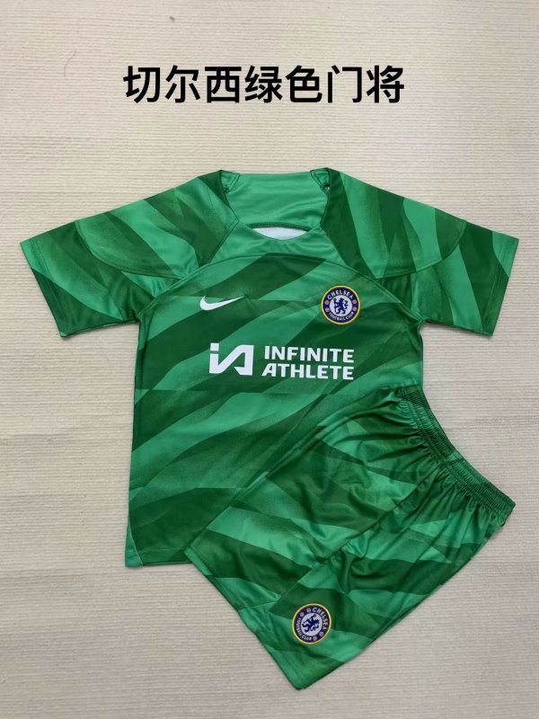 Chelsea goalkeeper green Kids  23-24