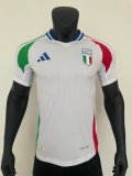 Italy Away  Player  1:1 Quality Soccer Jersey   24-25