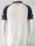 Retro Manchester City Away 1:1 Quality Soccer Jersey  1997-1999