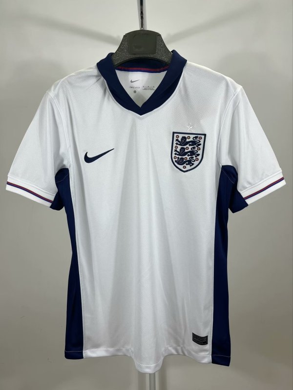 England Home Fans  1:1 Quality Soccer Jersey   24-25