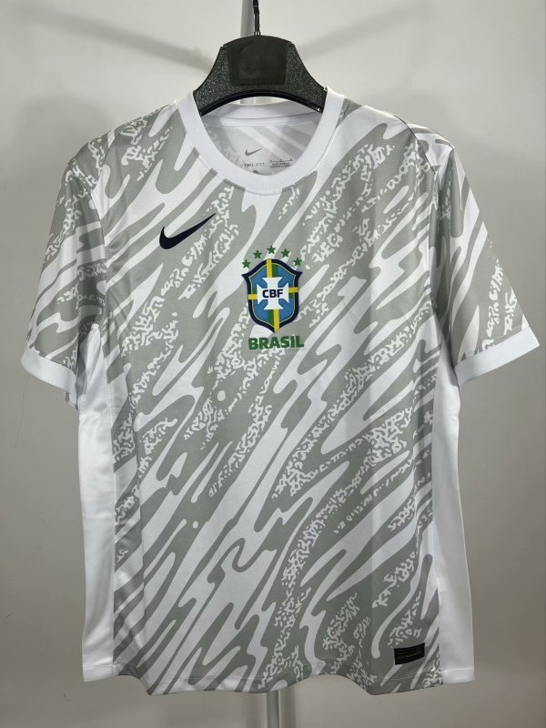 Brazil goalkeeper Fans 1:1 Quality Soccer Jersey  23-24