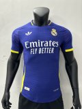 Real Madrid  blue  Player  1:1 Quality Soccer Jersey   24-25
