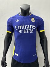 Real Madrid  blue  Player  1:1 Quality Soccer Jersey   24-25