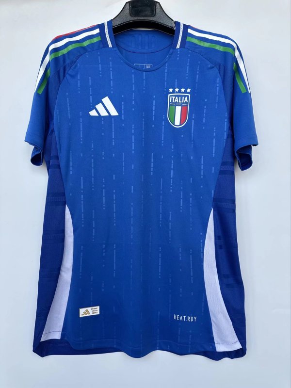 Italy Home Player  1:1 Quality Soccer Jersey   24-25