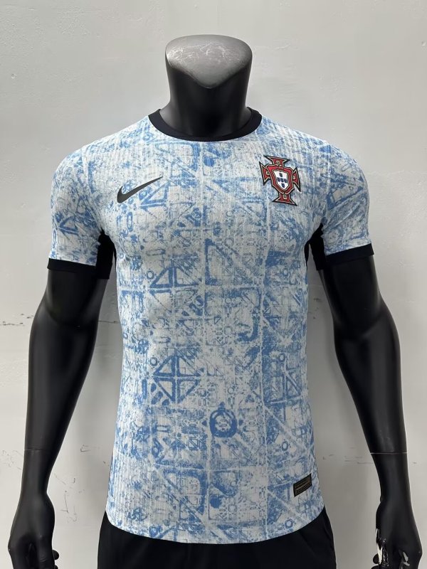 Portugal  Away  Player  1:1 Quality Soccer Jersey  24-25