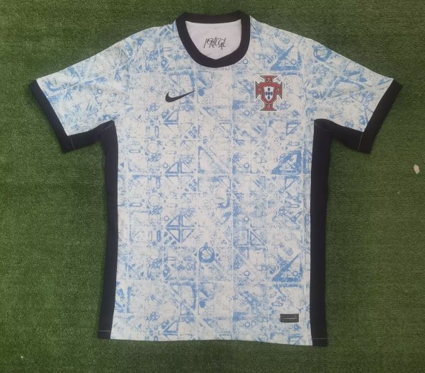 Portugal  Away Fans 1:1 Quality Soccer Jersey  24-25