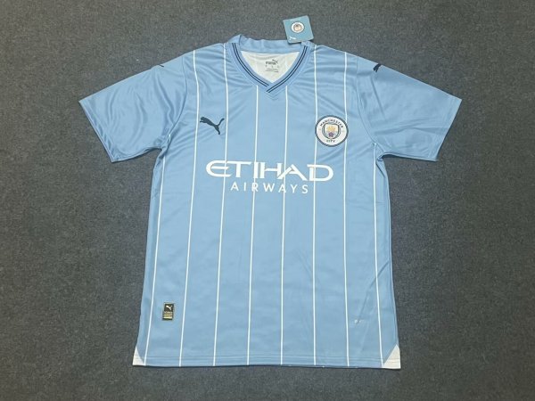 Manchester City Home  fans  1:1 Quality Soccer Jersey   24-25