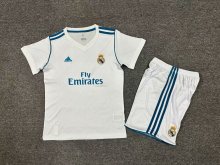 Retro Real Madrid home  kids  2017-2018