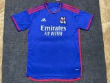 Olympique Lyonnais（OL） away  Fans 1:1 Quality Soccer Jersey   23-24