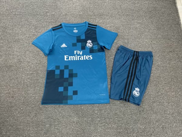 Retro Real Madrid third away  kids  2017-2018