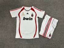 Retro AC Milan  away  Kids 1:1 Quality Soccer Jersey   2006-2007
