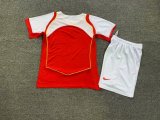Retro  Arsenal  home  Kids 2004-2005