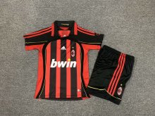Retro AC Milan  Home  Kids 1:1 Quality Soccer Jersey   2005-2006