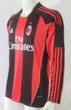 Retro AC Milan Home Long Sleeve 1:1 2010-2011