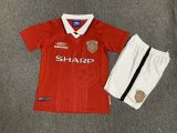 Retro Manchester United Home Kids  1999-2000
