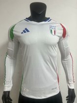 Italy Away  Long Sleeve  Player  1:1 24-25