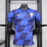 Croatia away  Player  1:1 Quality Soccer Jersey 24-25