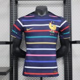 France Training clothing Player 1:1 Quality Soccer Jersey 24-25