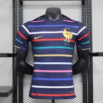 France Training clothing Player 1:1 Quality Soccer Jersey 24-25