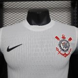 Corinthians Home  Player  1:1 Quality Soccer Jersey 24-25
