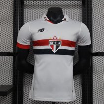 Sao Paulo home Player 1:1 Quality Soccer Jersey 24-25
