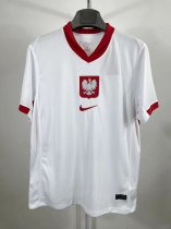 Poland Home Fans 1:1 Quality Soccer Jersey 24-25