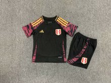 Peru away  kids 1:1 Quality Soccer Jersey 24-25