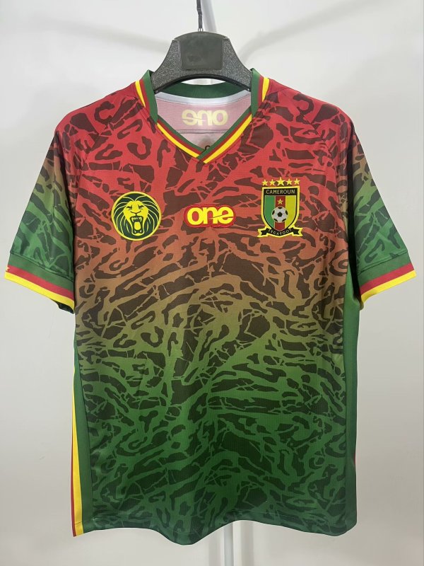 Cameroon Special Edition Fans  1:1 Quality Soccer Jersey  24-25