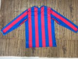 Retro Barcelona Home Long Sleeve 1:1 Quality Soccer Jersey  2009-2010